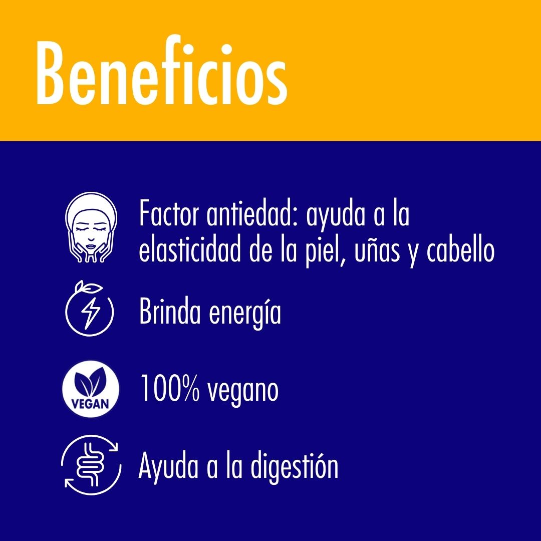 Suplemento Vegano con Factor Antiedad Sabor Chocolate (1 kilo)