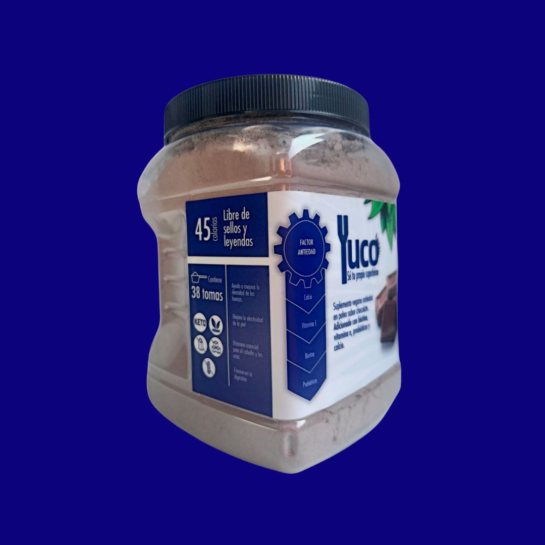 Suplemento Vegano con Factor Antiedad Sabor Chocolate (1 kilo)