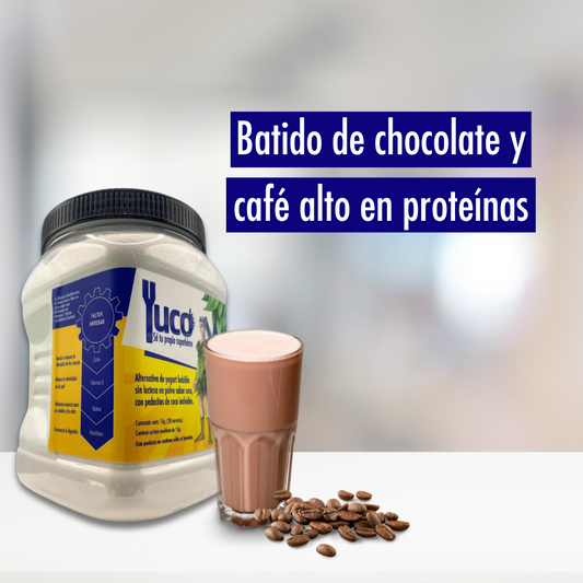 Batido de chocolate y café para despertar con energía 🚀